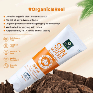 ORGANIC HARVEST Sunscreen SPF 60, 50 g