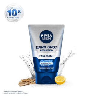 NIVEA Men Face Wash Dark Spot Reduction With Vitamin C Effect 100 Gm