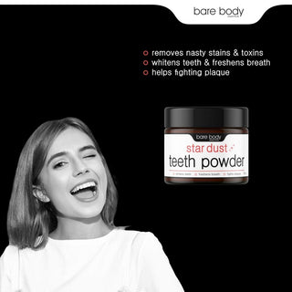 BARE BODY Essentials Star Dust Teeth Whitening Powder (30 G)