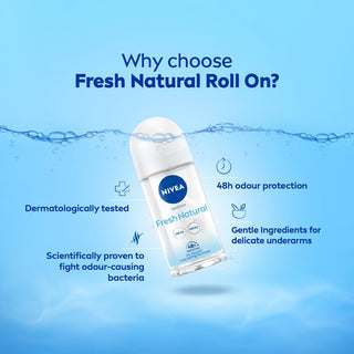 NIVEA Women Fresh Natural Roll On 50 Ml