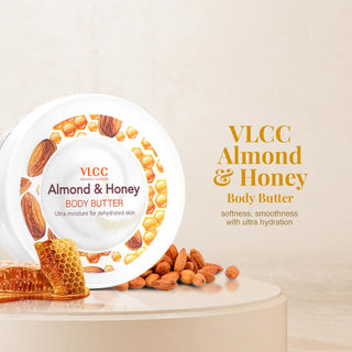 COMBO OFFER! VLCC Almond & Honey Body Butter & Shea Butter Argan oil + Honey Cold Cream