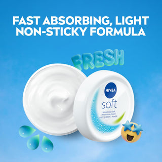 NIVEA Soft Light Moisturising Cream 300 Gm