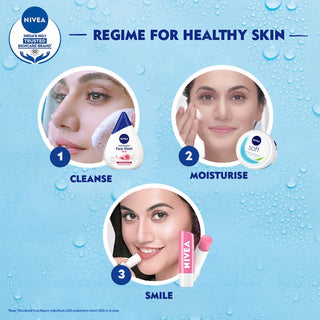 NIVEA Milk Delight Face Wash - Rose Sensitive Skin 100 Ml