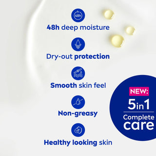 NIVEA Body Milk Shea Smooth With Deep Moisture Serum 200 Ml