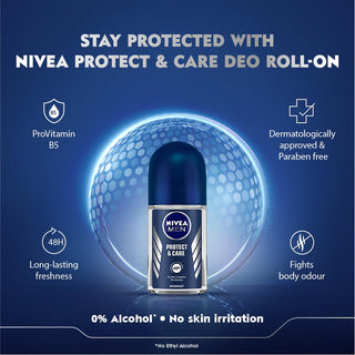 NIVEA Men Protect & Care Roll On 50 Ml