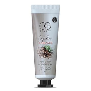 OG BEAUTY Capuchino Refreshing Coffee Hand Cream | For Intense Moisturization & Softer Smoother Skin | Non Greasy Formula & Fast Absorbing Formula | 50 GM(Pack of 3)