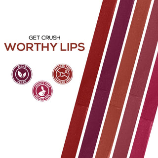 RENEE Crush Glossy Lipstick G02 Mamacita (4gm)