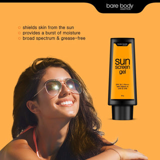 BARE BODY ESSENTIALS Sun Screen Gel 30g