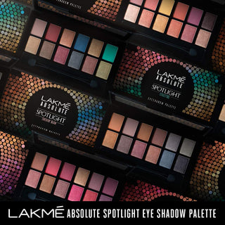 LAKME Absolute Spotlight Eye Shadow Palette, Berry Martini, 12g