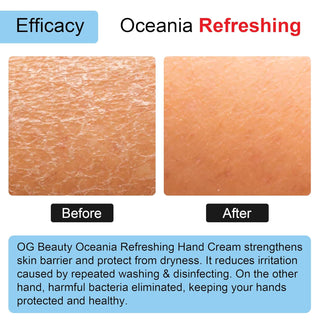 OG BEAUTY Ocenia Refreshing Hand Cream 50 Gm