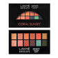 LAKME Absolute Spotlight Eye Shadow Palette, Coral Sunset, 12g