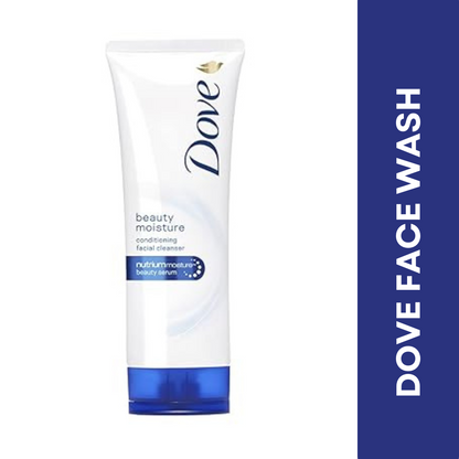 Dove Beauty Moisture Face Wash 50 ml (Pack of 2)