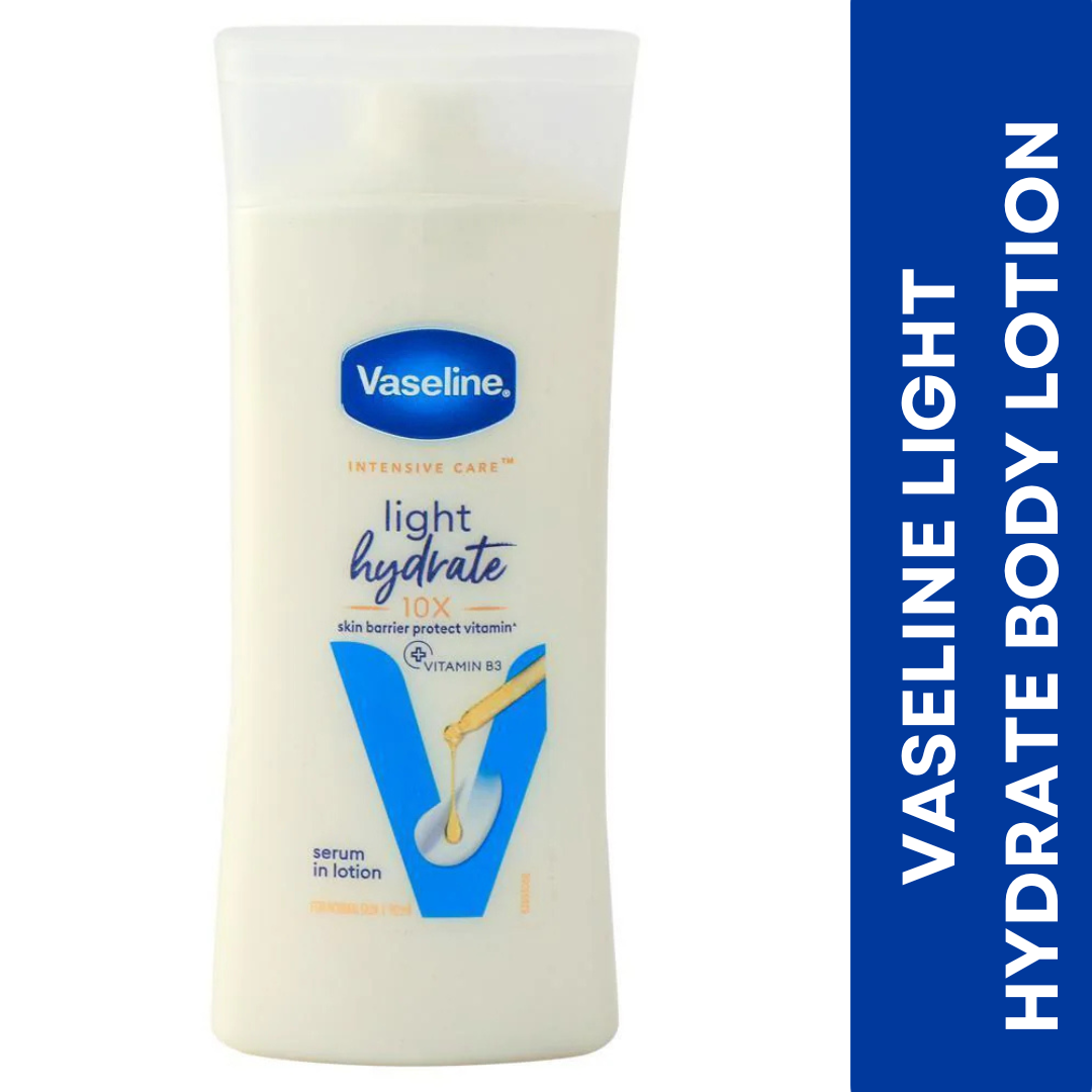 Vaseline Light Hydrate Serum In Lotion (90 ml) (Pack of 3)