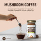 Rooted Active's Wellness Mushroom Coffee - Arabica Coffee Enhanced with Superfood Mushrooms | 100gm