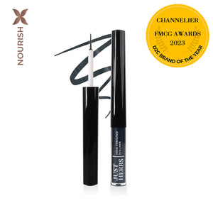 JUST HERBS Enriched waterproof eyeliner Smoky Charcoal