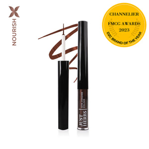 JUST HERBS Enriched waterproof eyeliner Nutty Brown