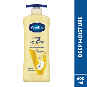 Vaseline - Body Lotion for Dry Skin Moisturised Glowing Skin with Pro Ceramides (600 ml)