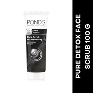 Pond's Pure Detox Charcoal Scrub (100g)