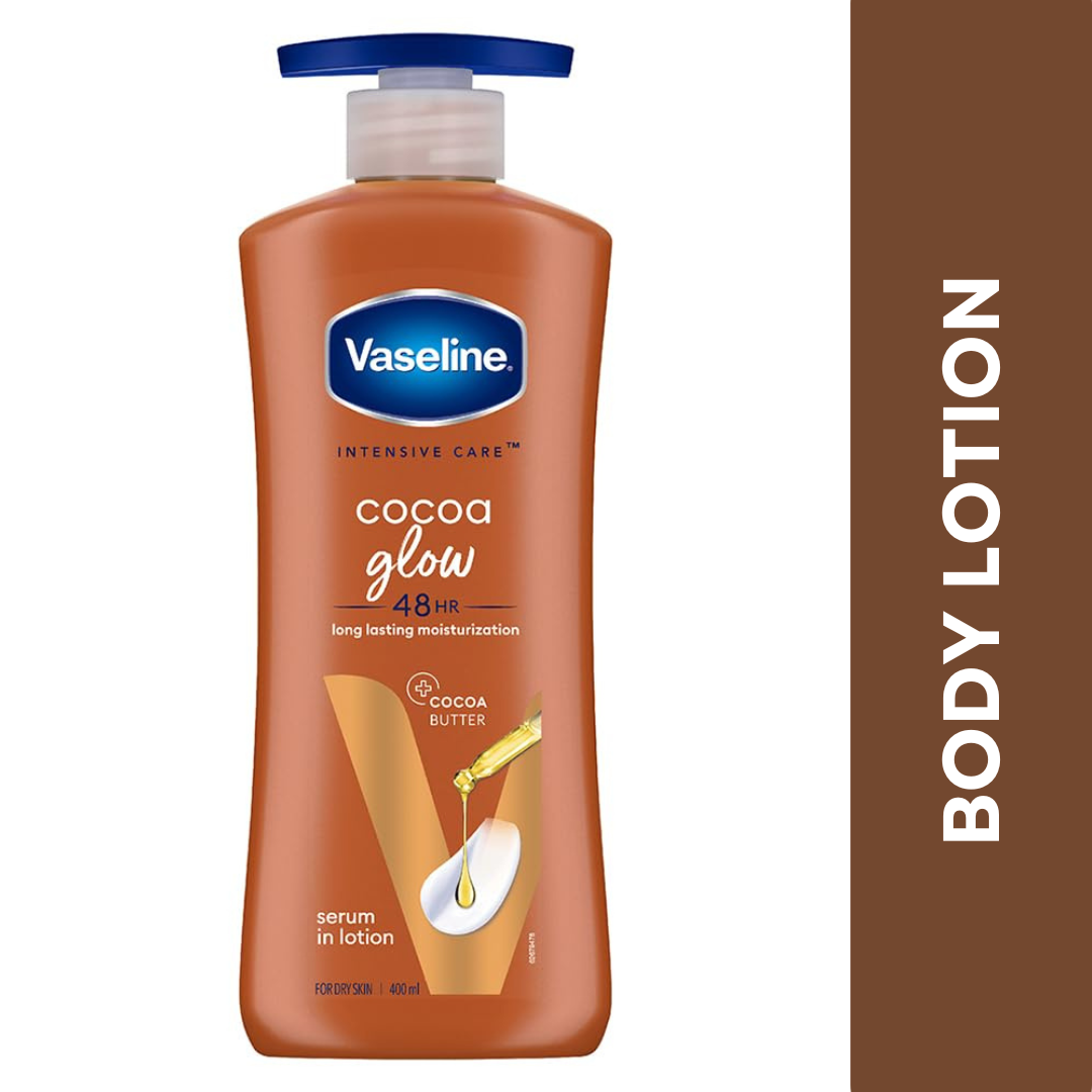 Vaseline Intensive Care Cocoa Glow Body Lotion - (400ml)