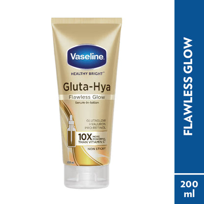 Vaseline Gluta Hya Flawless Glow Serum-In-Lotion (200ml)