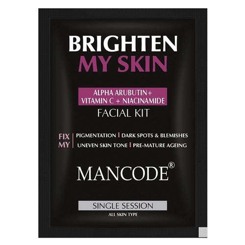 Mancode Brighten My Skin Fcaial Kit 58gm