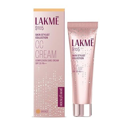 LAKMÉ Natural Cc Found Cream With Spf30 Pa++ - Bronze 30gm