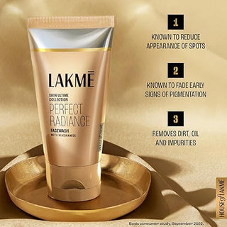 Lakme perfect radiance Skin Bright Face wash 50g(Pack of 2)