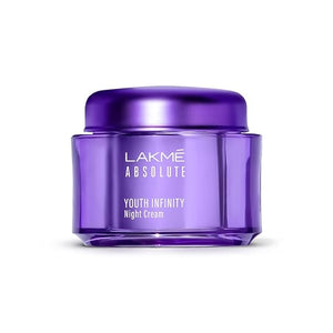 LAKMÉ Retinol Contour Night Cream, Bright & Firm Looking Skin With Pro-Retinol C Complex, 50 G