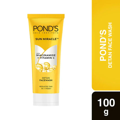 Pond's Detan Face Wash 100gm (Pack of 2)