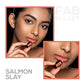 RENEE FAB BULLET LIPSTICK - L 07 SALMON SLAY 1.5G)(Pack of 2)